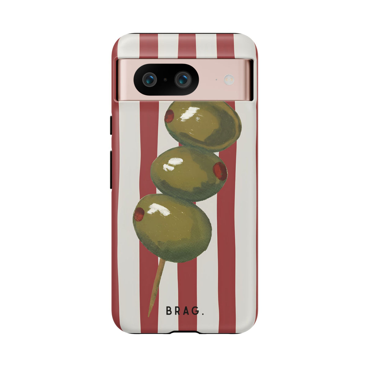 Olive Hour Tough Phone Case – Shockproof Protective iPhone Cover