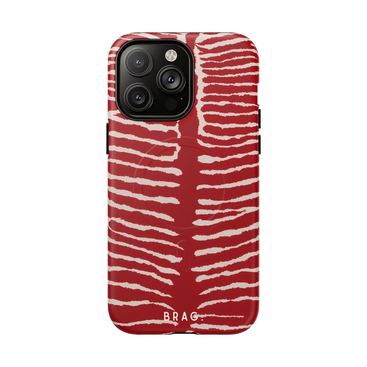 Striped Heat MagSafe Tough Phone Case — Magnetic Protective Cover