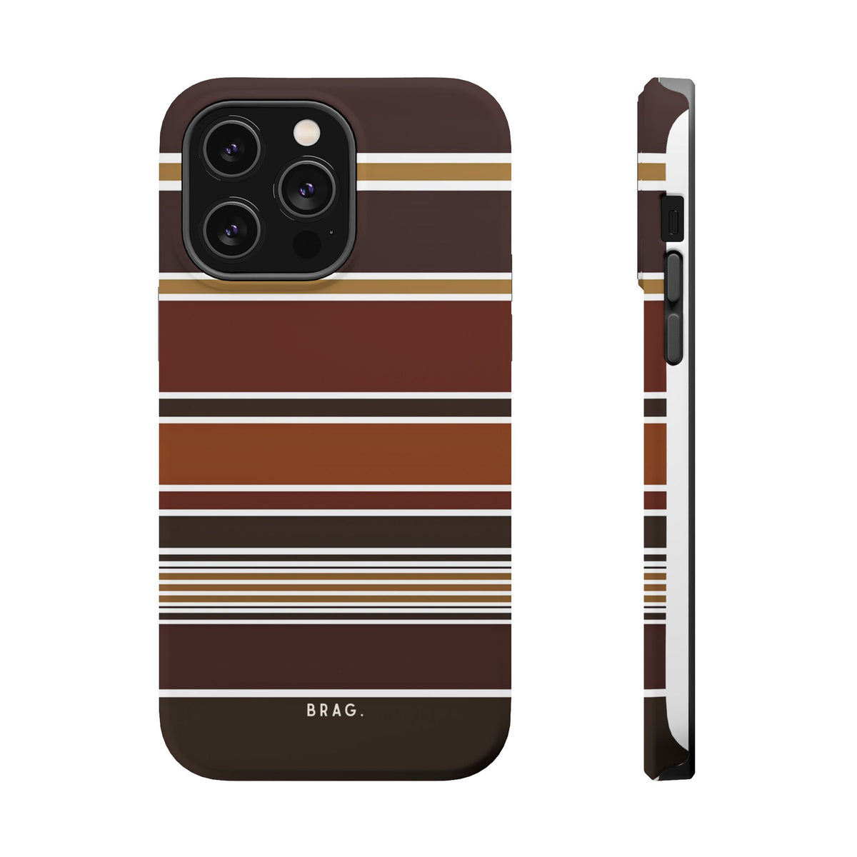 Cocoa Line Magnetic Impact-Resistant Phone Case