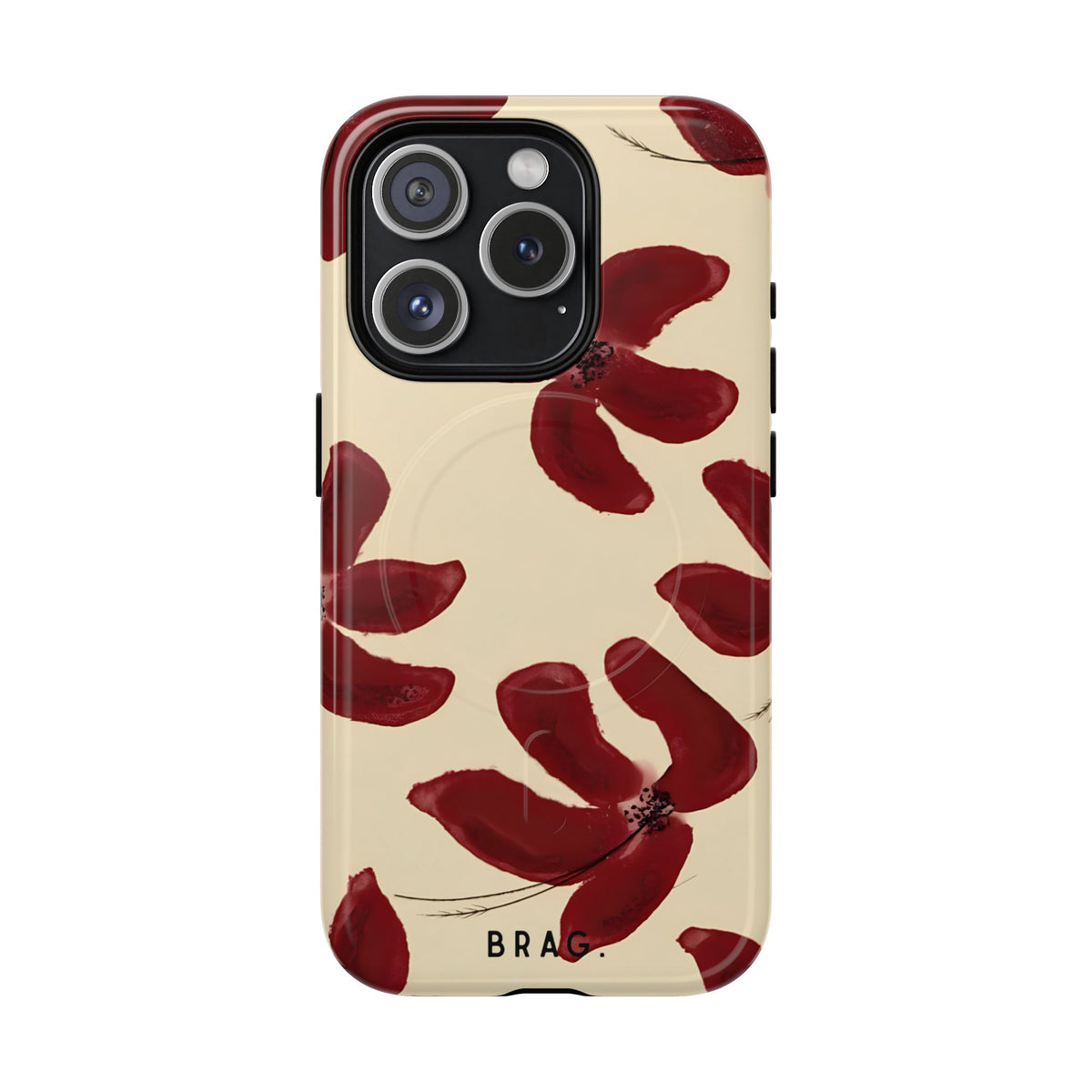 Cherry Bloom MagSafe Tough Phone Case — Magnetic Protective Cover