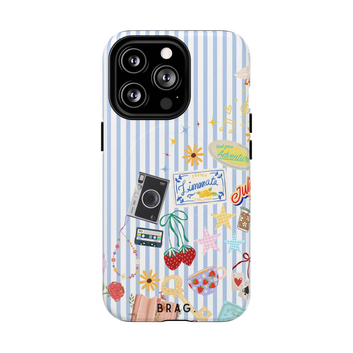 Travel Girl MagSafe Tough Phone Case — Magnetic Protective Cover