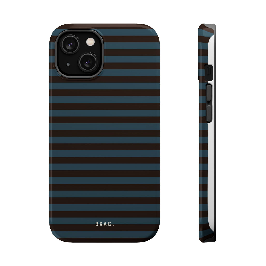 Seaside Stripe Magnetic Impact-Resistant Phone Case