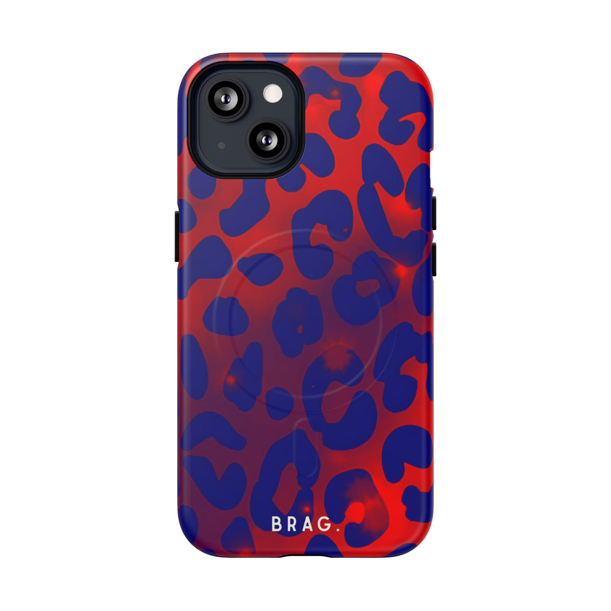 Electric Blue MagSafe Tough Phone Case — Magnetic Protective Cover