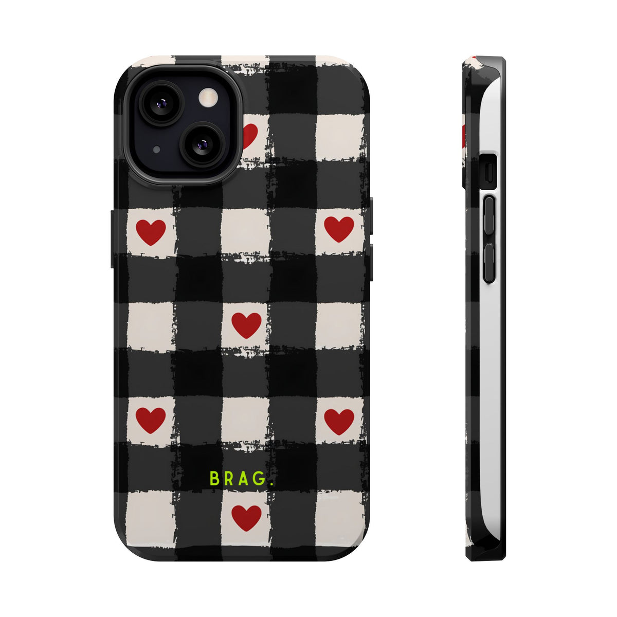 Lucky Heart Magnetic Impact-Resistant Phone Case