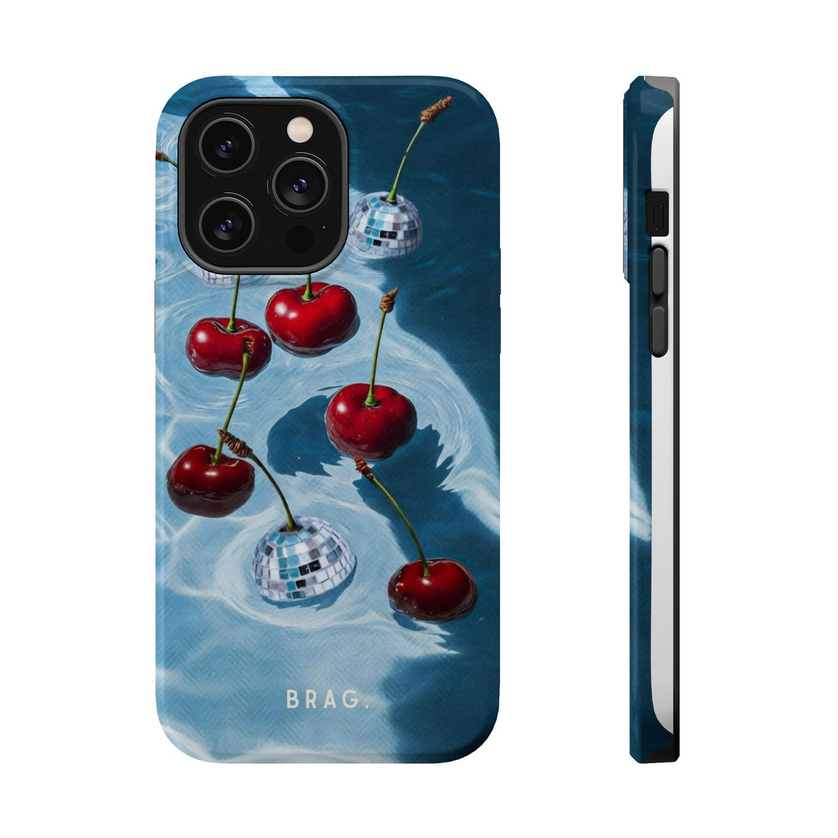 Cherry Ice Magnetic Impact-Resistant Phone Case