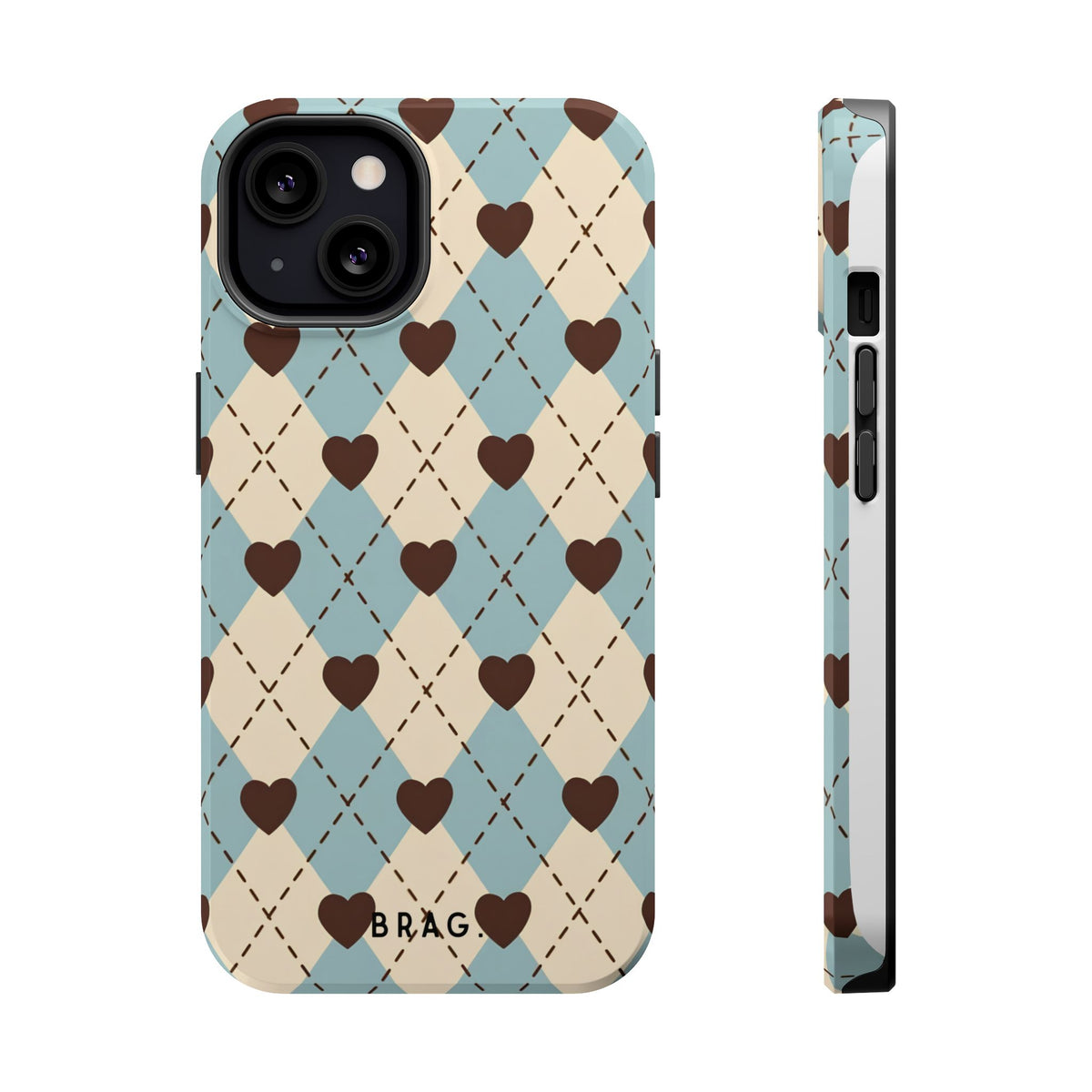 Sweetheart Plaid Magnetic Impact-Resistant Phone Case