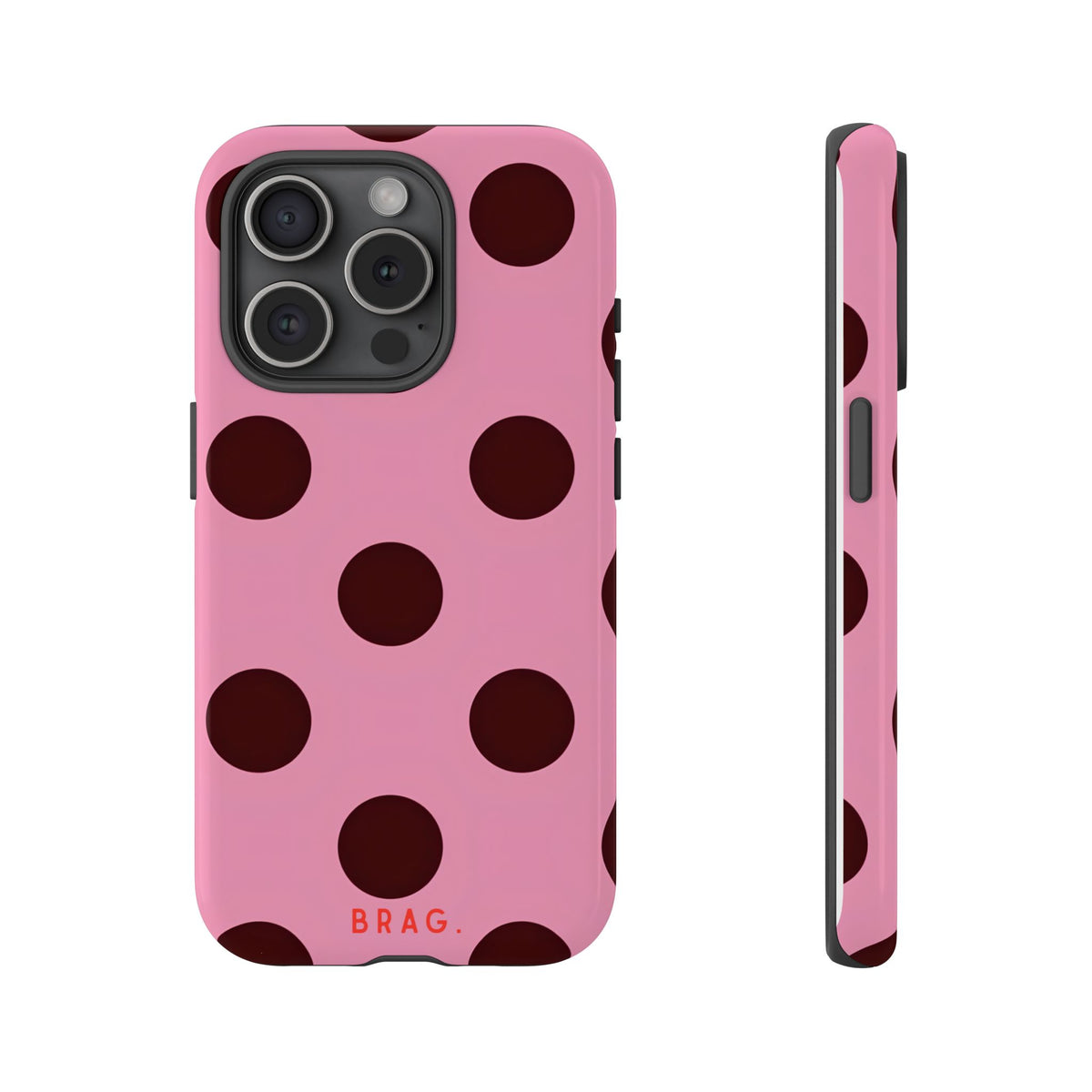 Candy Dot Tough Phone Case – Shockproof Protective iPhone Cover