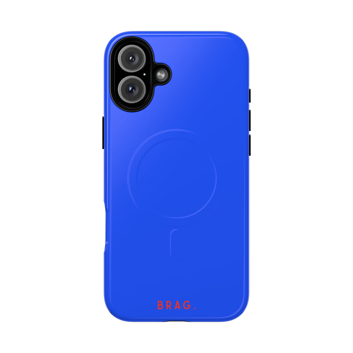 Brag Blue MagSafe Tough Phone Case — Magnetic Protective Cover