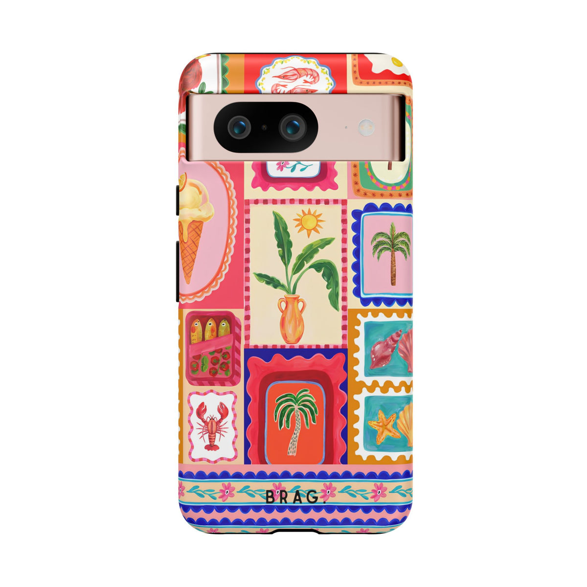Postcard Tough Phone Case – Shockproof Protective iPhone Cover