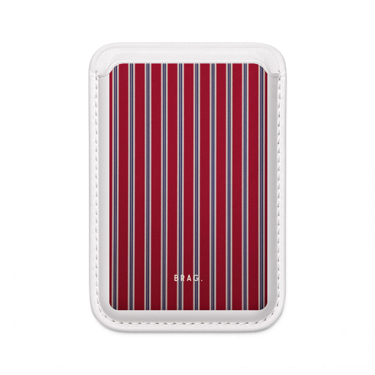Red Carpet MagSafe Vegan Wallet — Slim Phone Card Holder