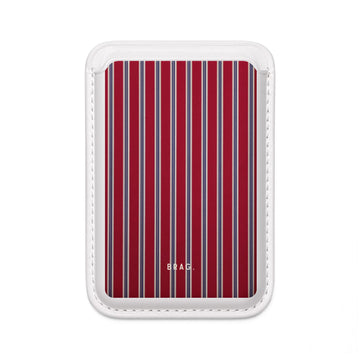 Red Carpet MagSafe Vegan Wallet — Slim Phone Card Holder