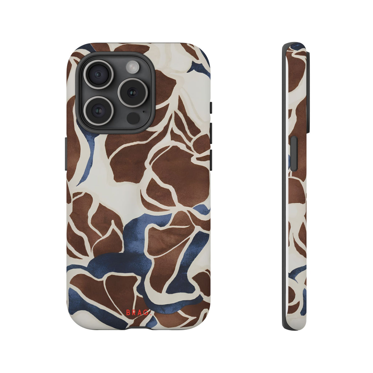 Stone Wave Tough Phone Case – Shockproof Protective iPhone Cover