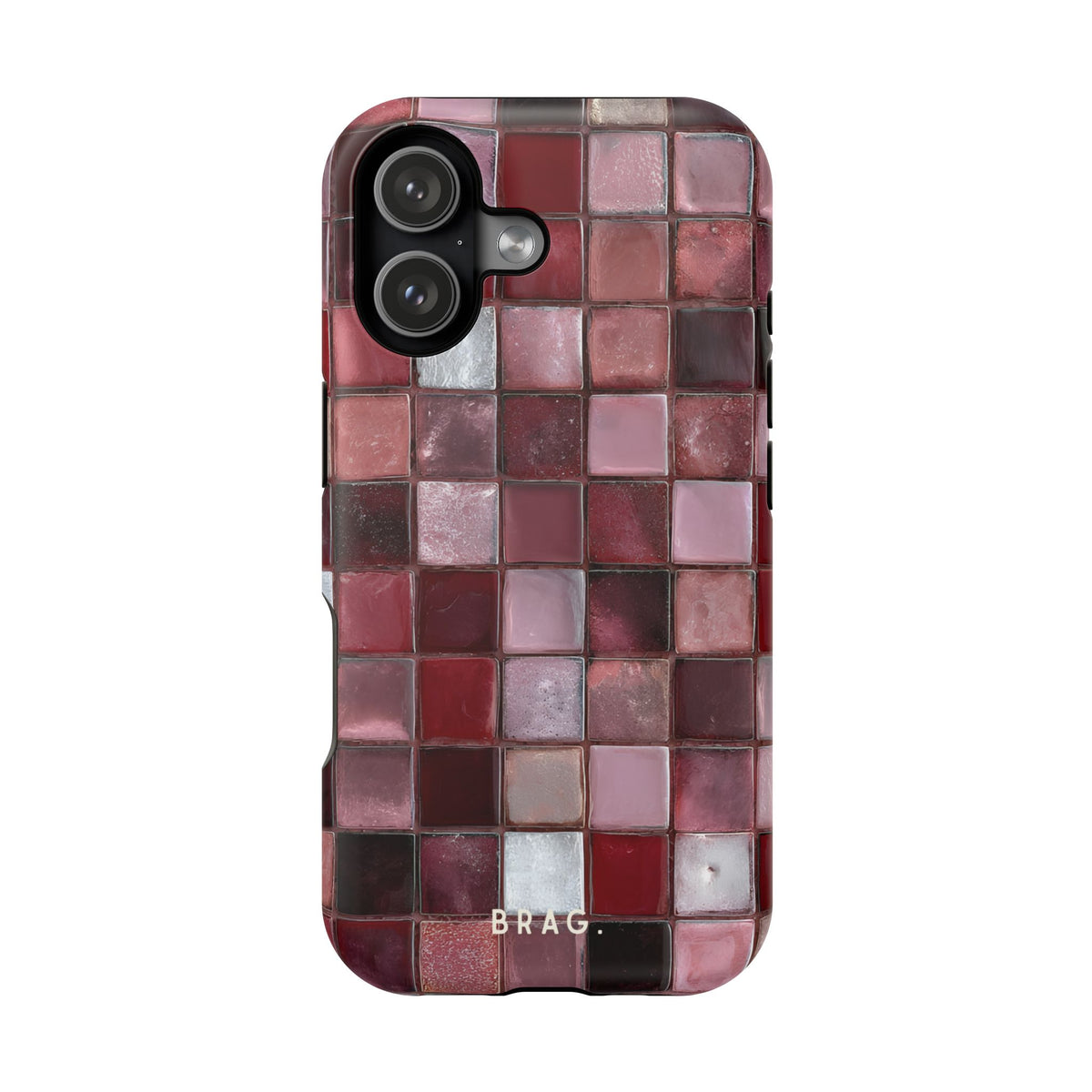 Cherry Tile Magnetic Impact-Resistant Phone Case