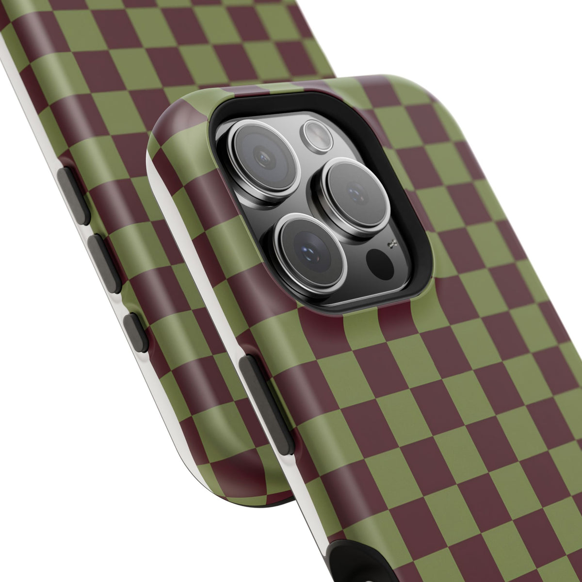 Lucky Check Magnetic Impact-Resistant Phone Case