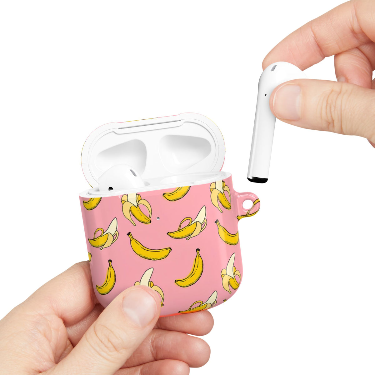 Banana Blush AirPod Case – Slim Protective Charging Case