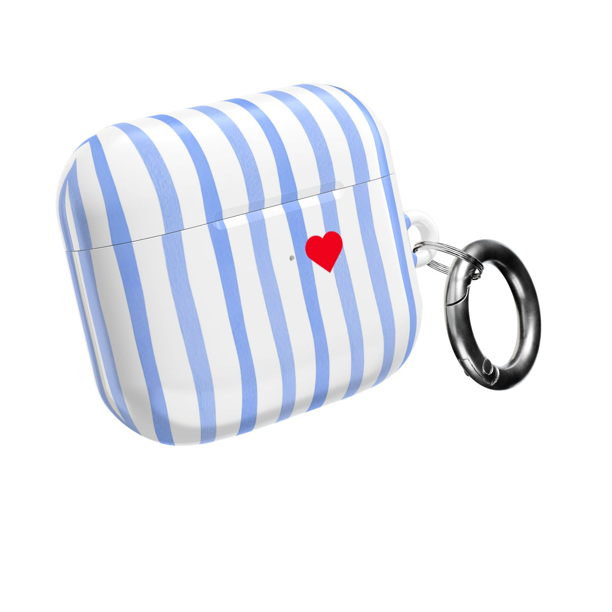 Blue Heart AirPod Case – Slim Protective Charging Case