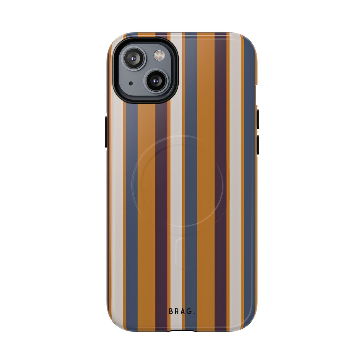 Sunset Stripe MagSafe Tough Phone Case — Magnetic Protective Cover