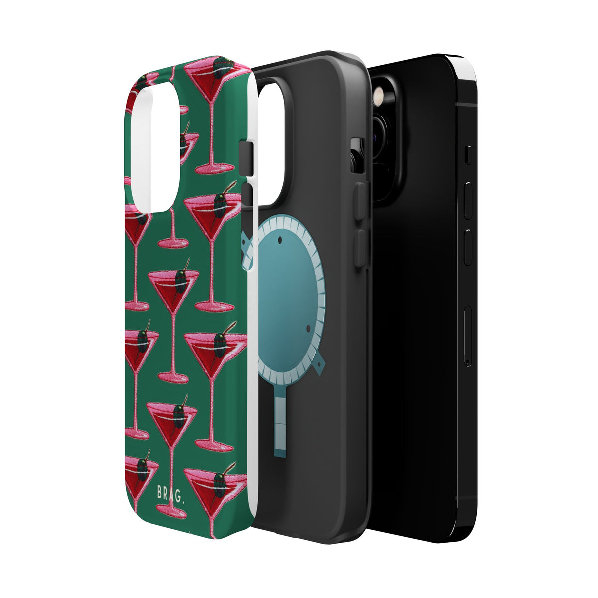 Pink Martini Magnetic Impact-Resistant Phone Case