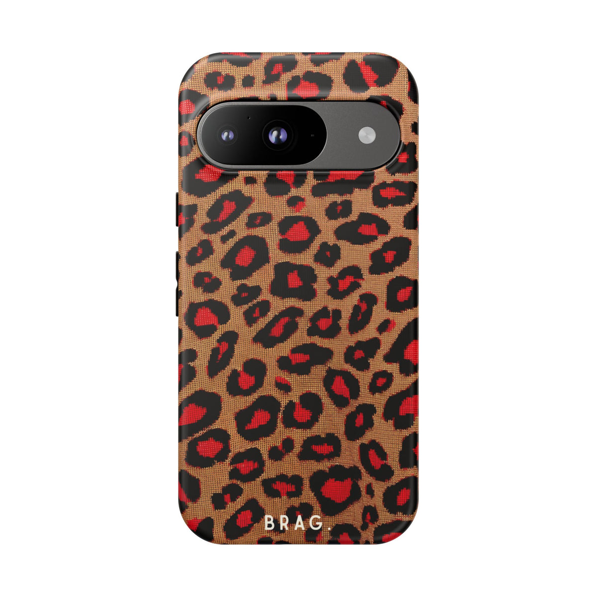 Fire Leo Leopard Tough Phone Case – Shockproof Protective iPhone Cover