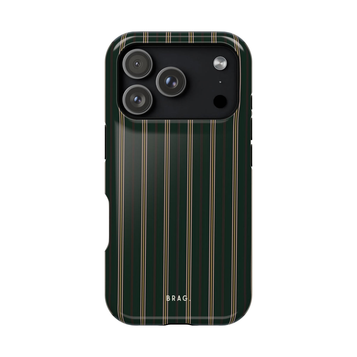 Vintage Pinstripe Magnetic Impact-Resistant Phone Case