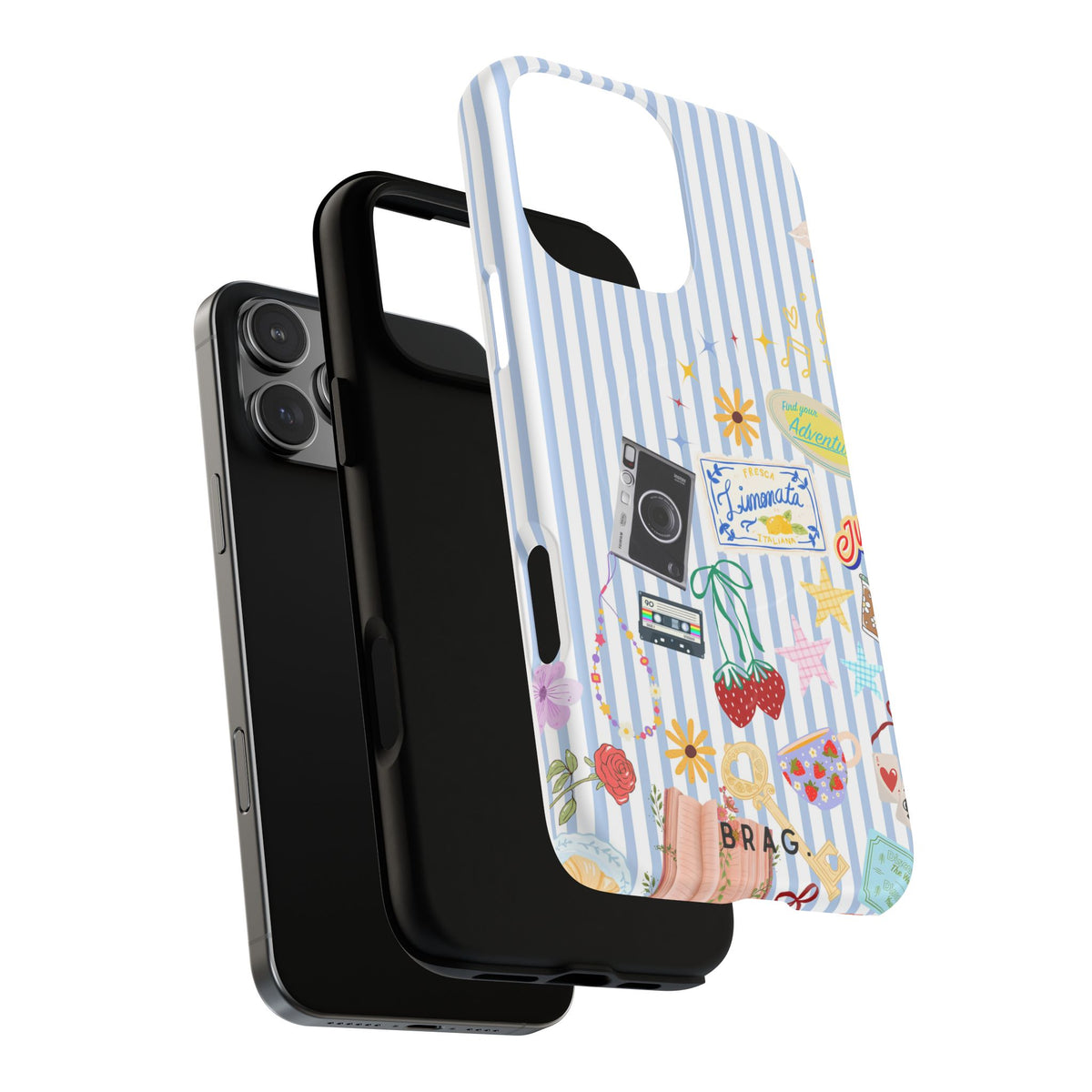 Travel Girl MagSafe Tough Phone Case — Magnetic Protective Cover