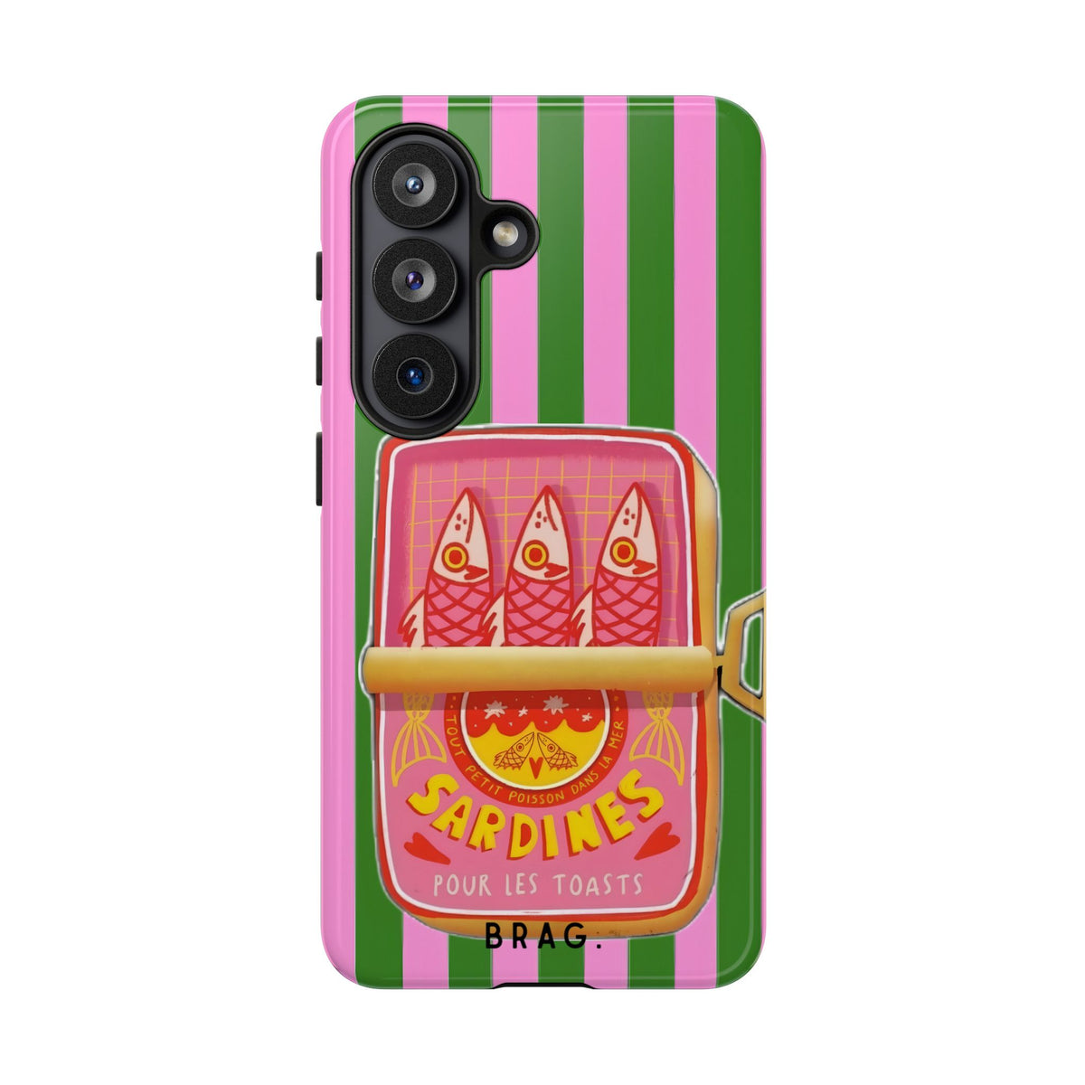 Tinned Pink Tough Phone Case – Shockproof Protective iPhone Cover