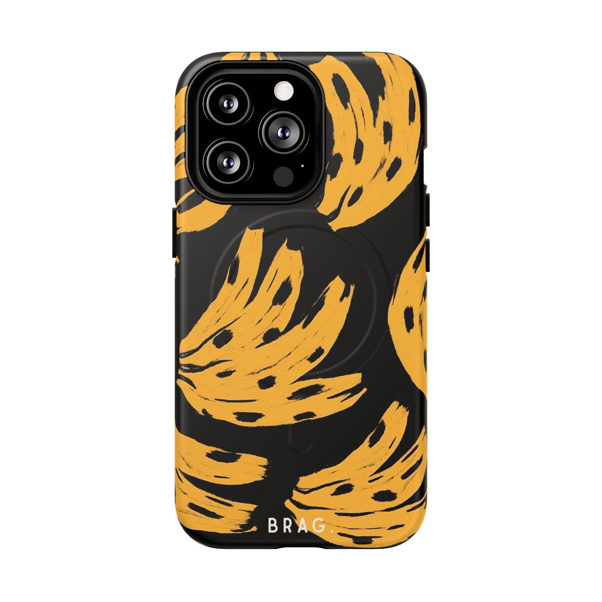 Banana Split MagSafe Tough Phone Case — Magnetic Protective Cover