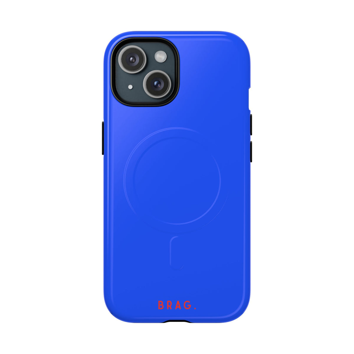 Brag Blue MagSafe Tough Phone Case — Magnetic Protective Cover