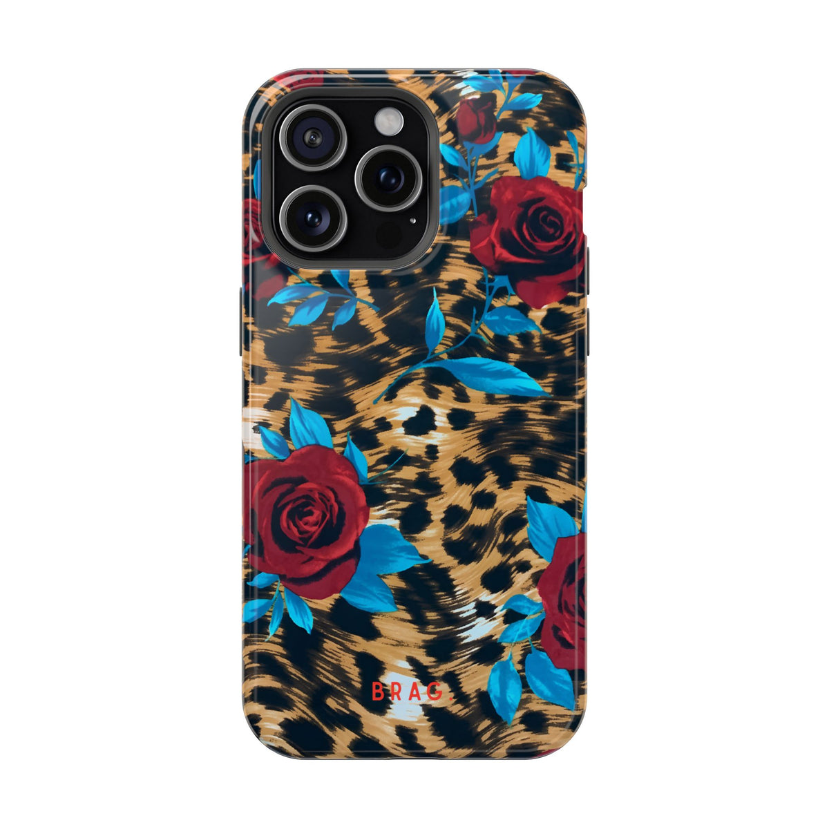 Wild Rose Magnetic Impact-Resistant Phone Case