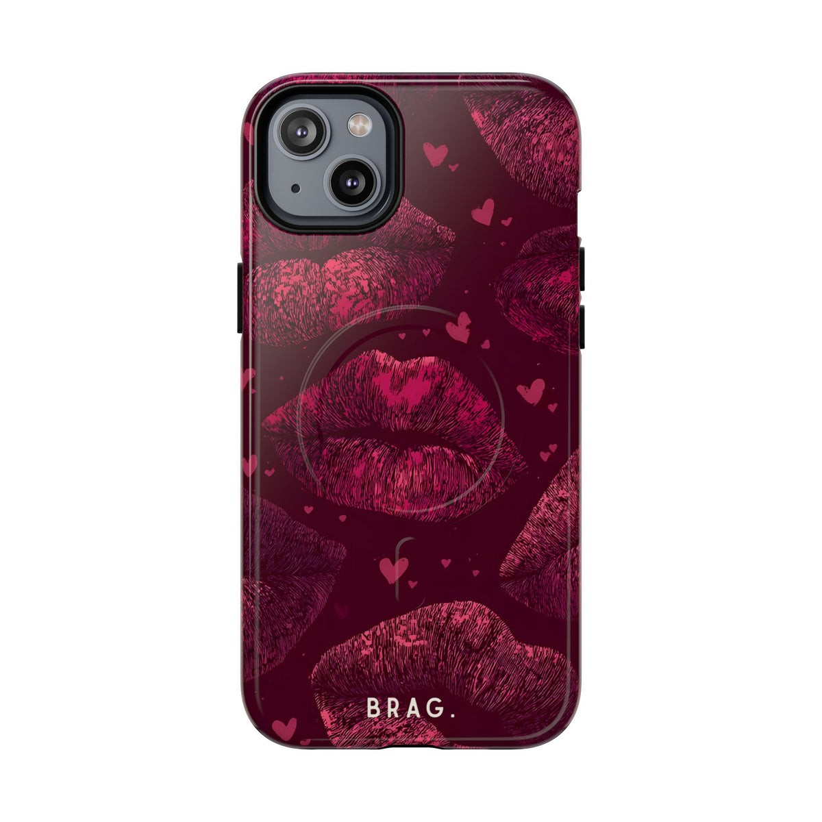 Kiss & Tell MagSafe Tough Phone Case — Magnetic Protective Cover