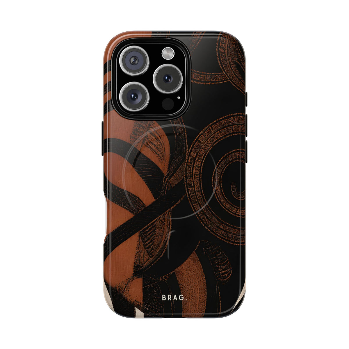 Mighnight Spiral MagSafe Tough Phone Case — Magnetic Protective Cover