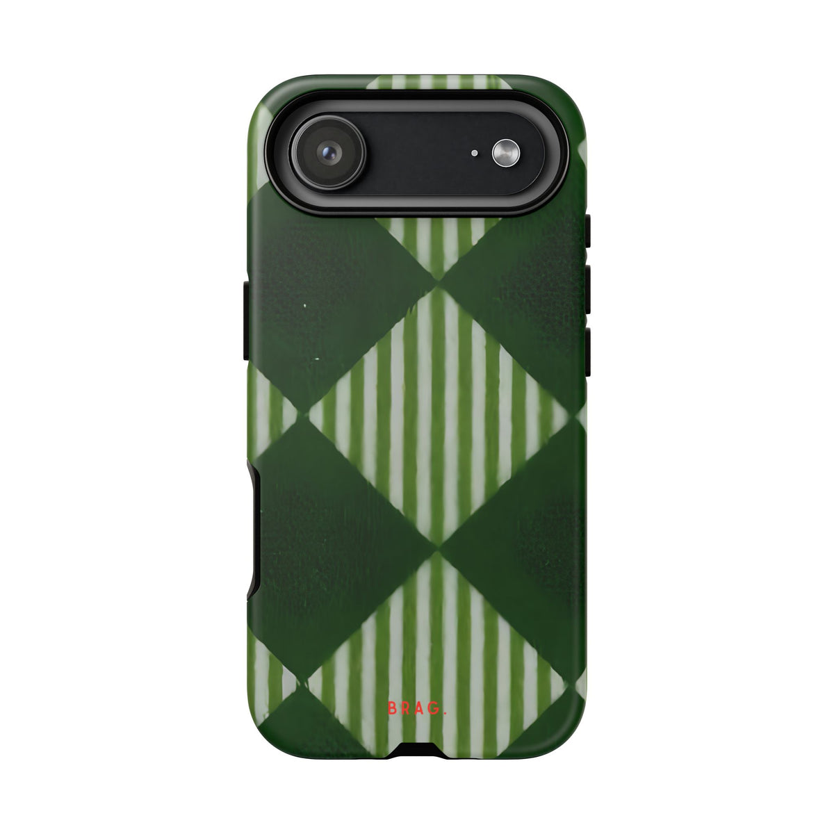 Woven Pattern Tough Phone Case – Shockproof Protective iPhone Cover