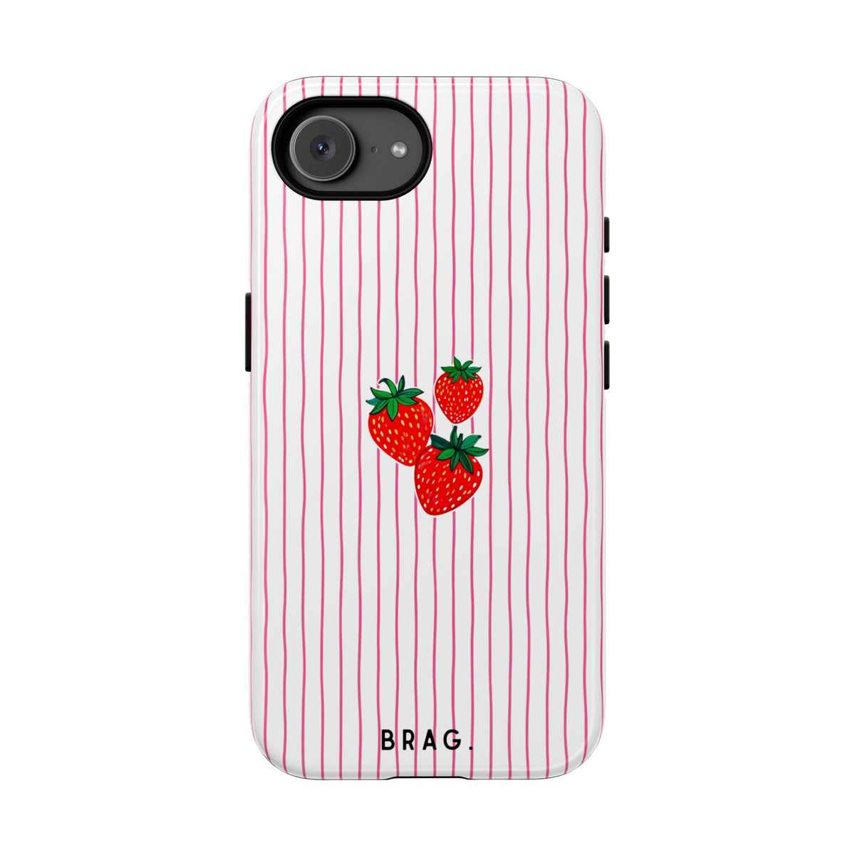 Berry Kiss Tough Phone Case – Shockproof Protective iPhone Cover