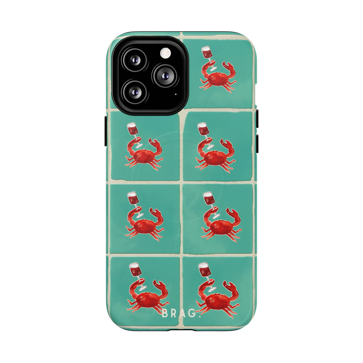 Crab Club MagSafe Tough Phone Case — Magnetic Protective Cover