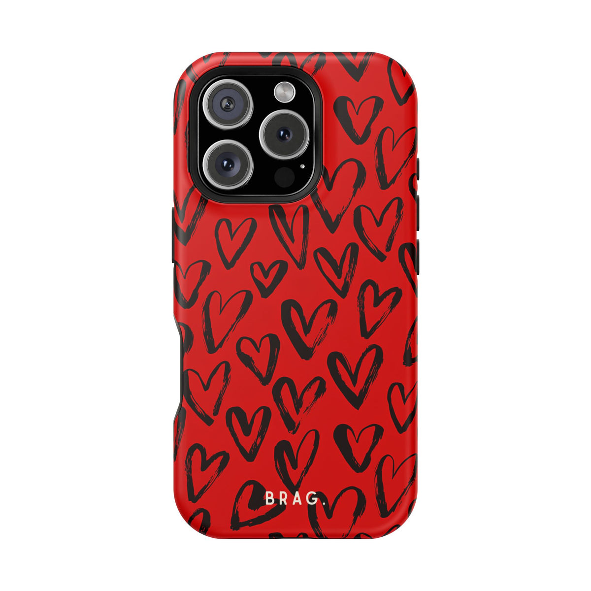 Fire heart Magnetic Impact-Resistant Phone Case