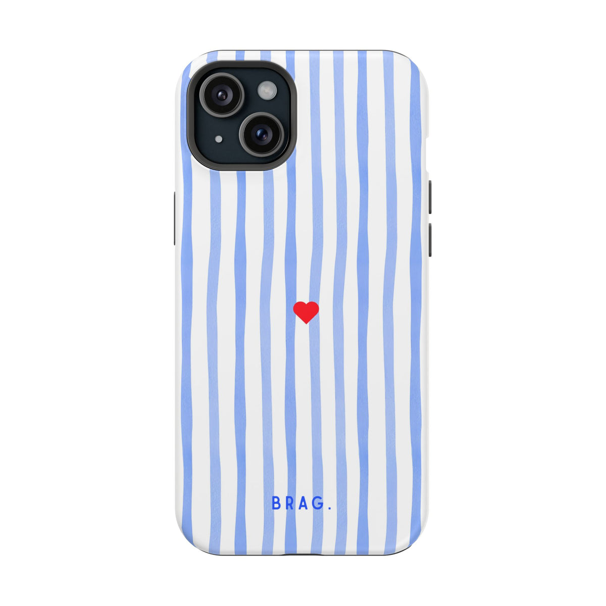 Blue Heart Magnetic Impact-Resistant Phone Case