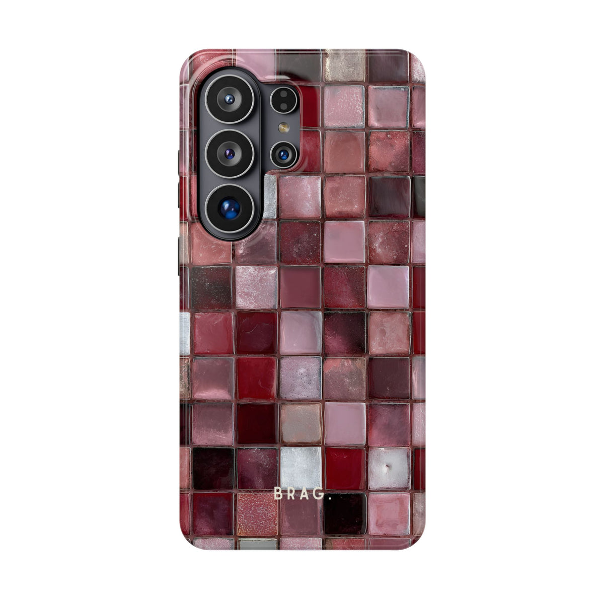 Cherry Tile Magnetic Impact-Resistant Phone Case