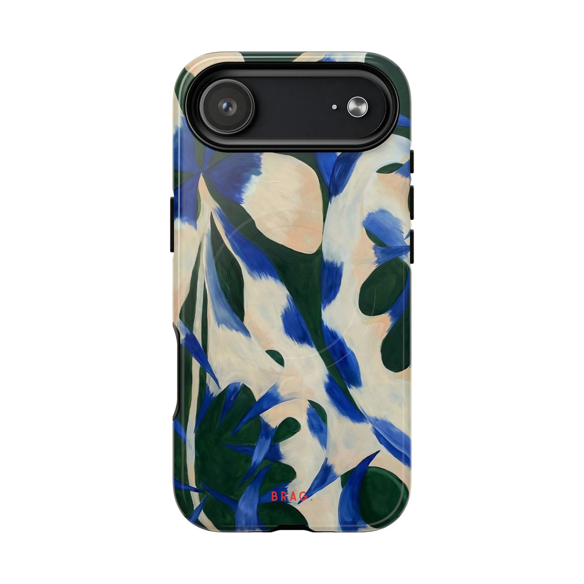 Blue Garden MagSafe Tough Phone Case — Magnetic Protective Cover