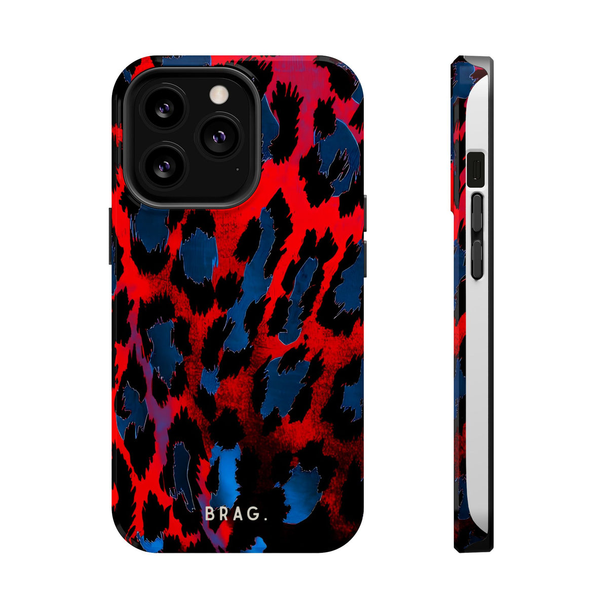 Blue Heat Magnetic Impact-Resistant Phone Case