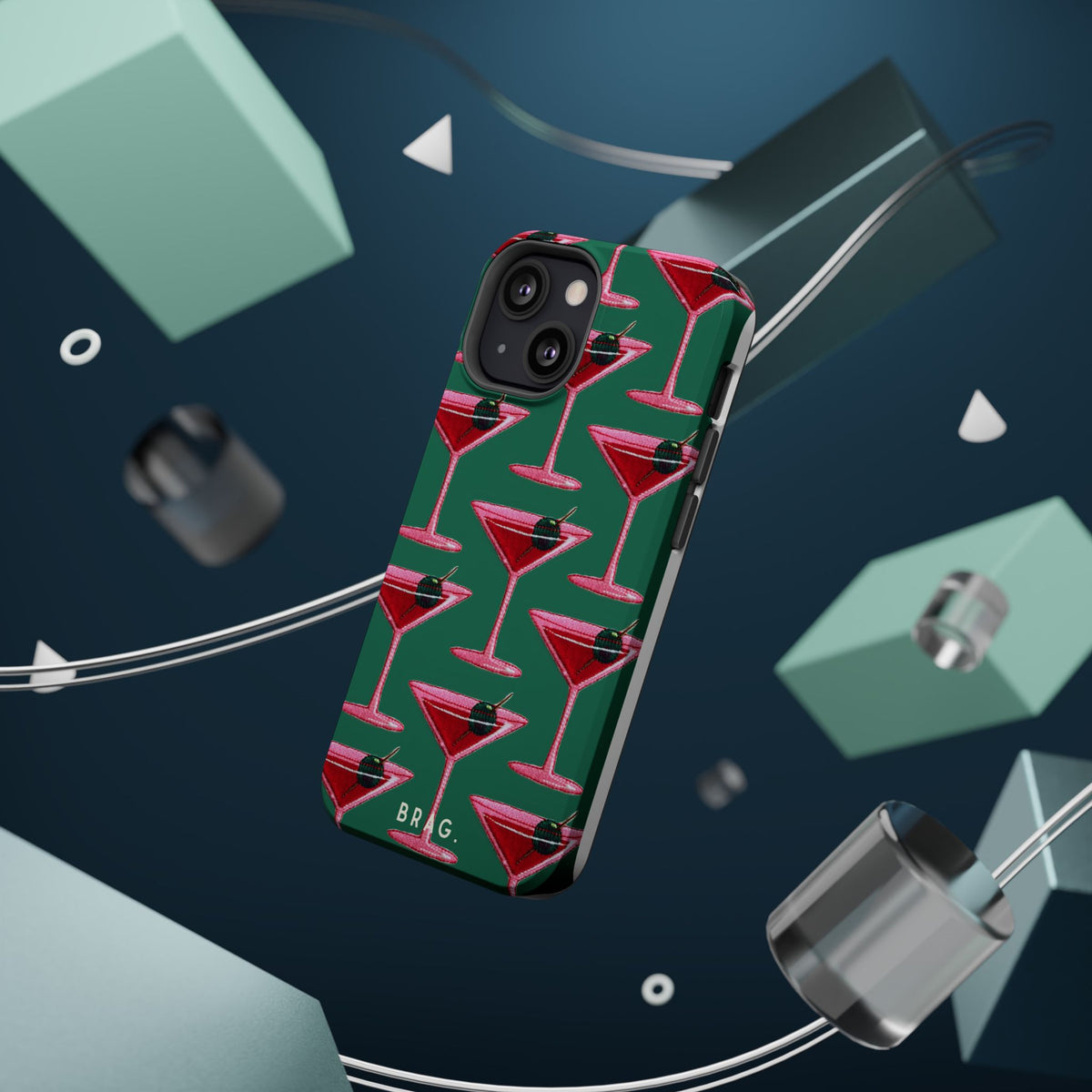 Pink Martini Magnetic Impact-Resistant Phone Case