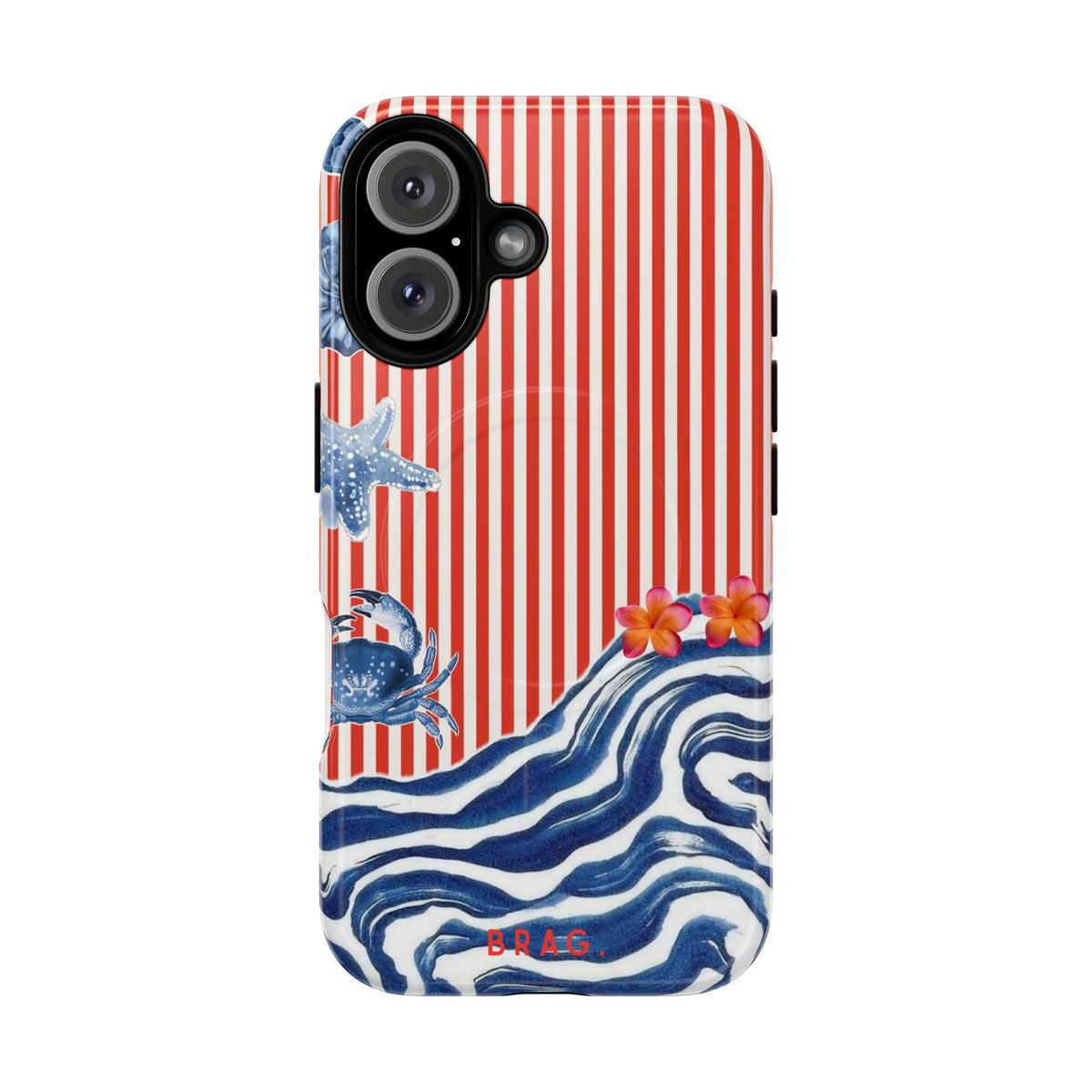 Riviera Postcard MagSafe Tough Phone Case — Magnetic Protective Cover