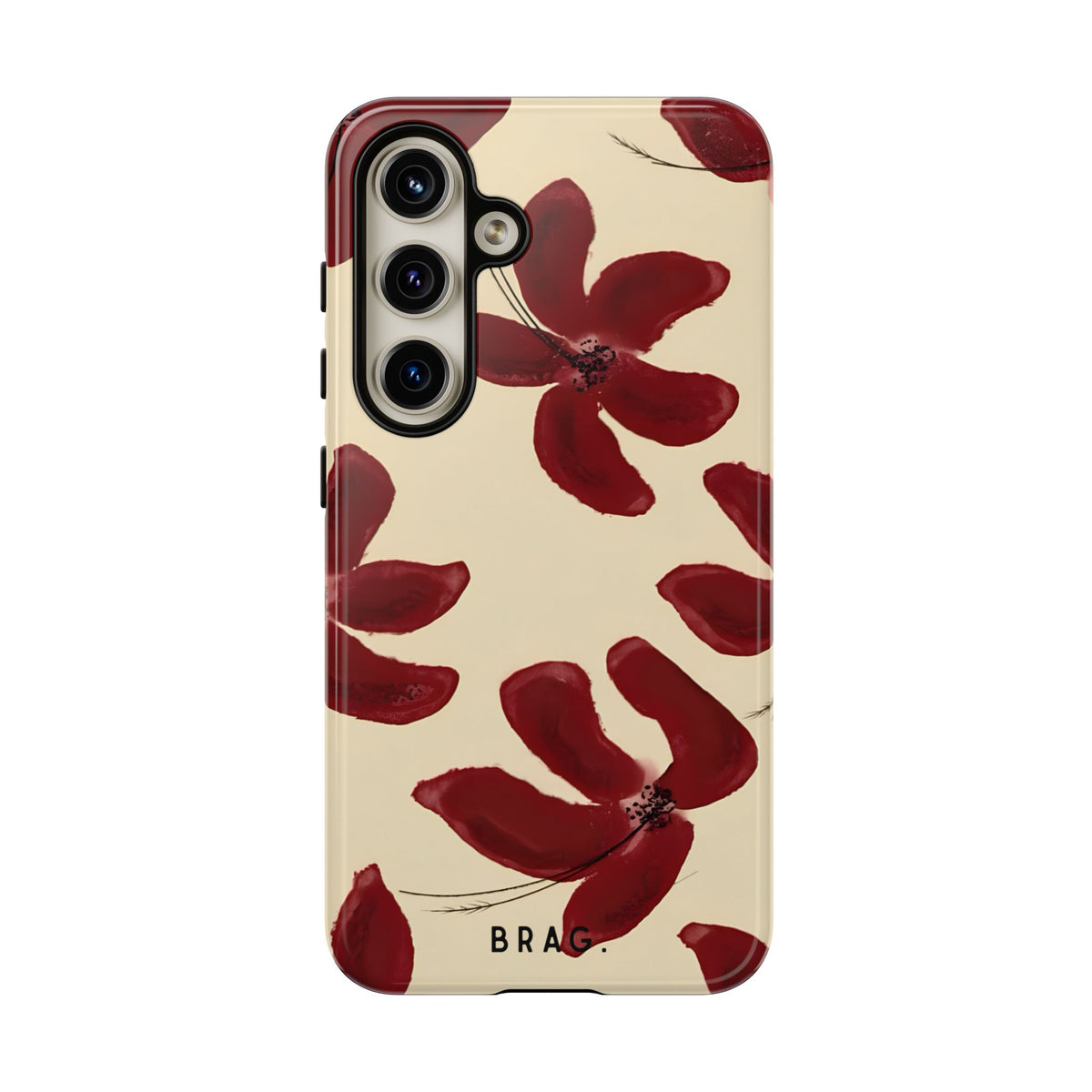 Cherry Bloom Tough Phone Case – Shockproof Protective iPhone Cover