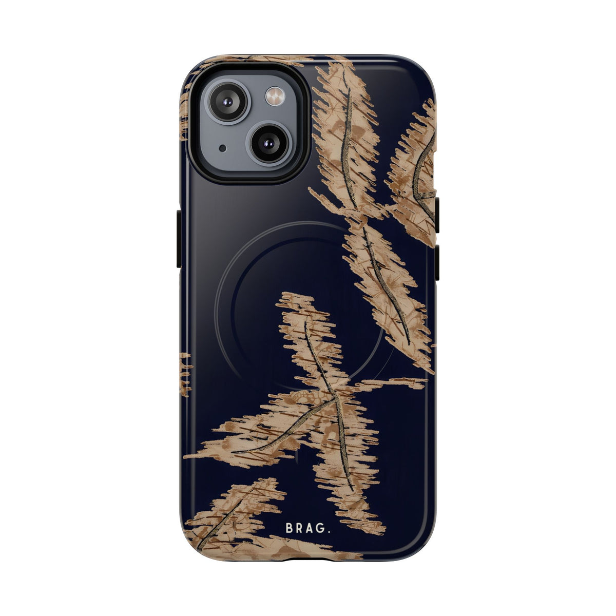 Golden Fern MagSafe Tough Phone Case — Magnetic Protective Cover