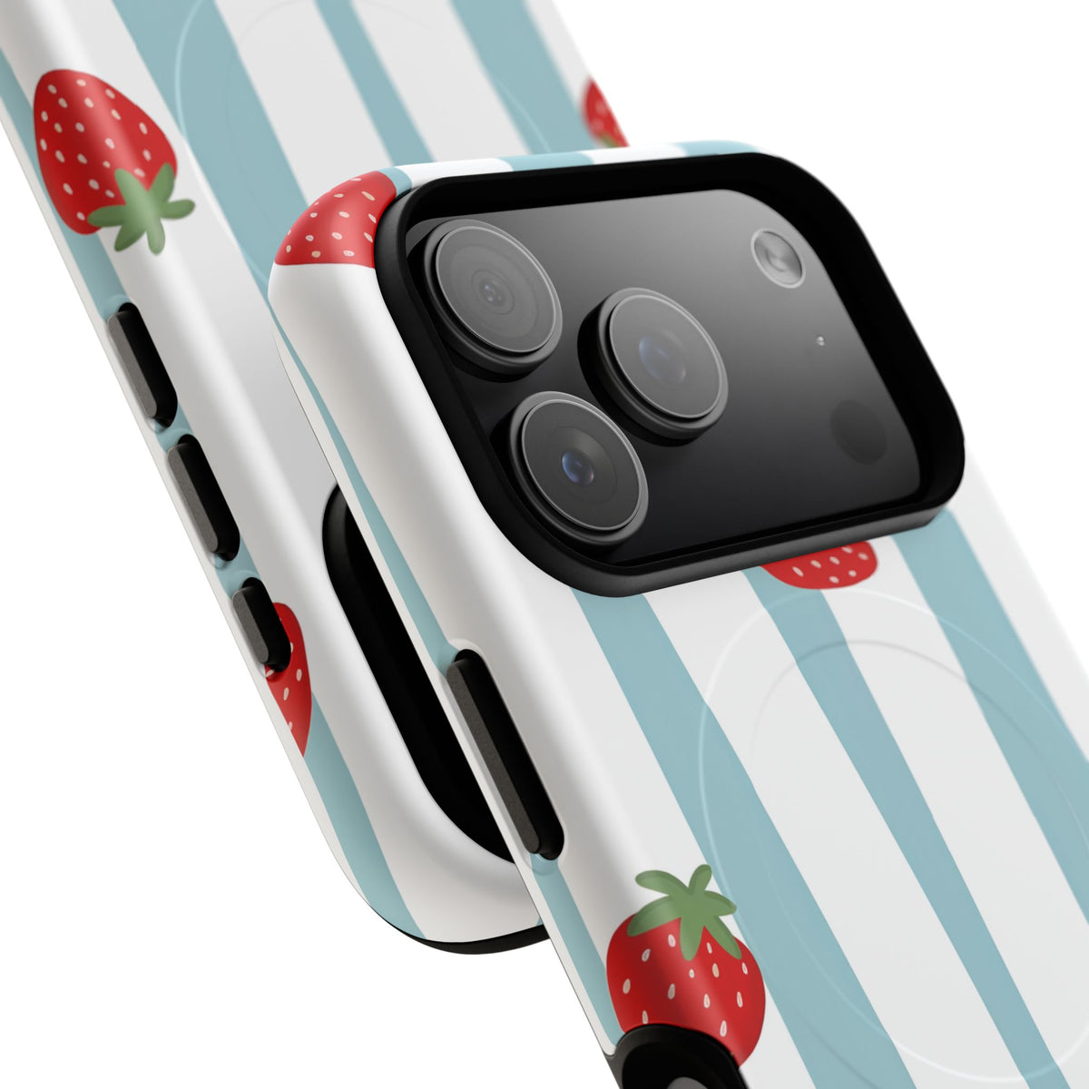 Berry Bloom MagSafe Tough Phone Case — Magnetic Protective Cover