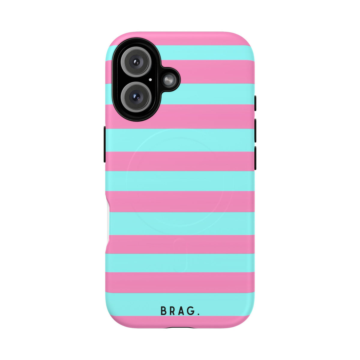 Taffy Stripe MagSafe Tough Phone Case — Magnetic Protective Cover