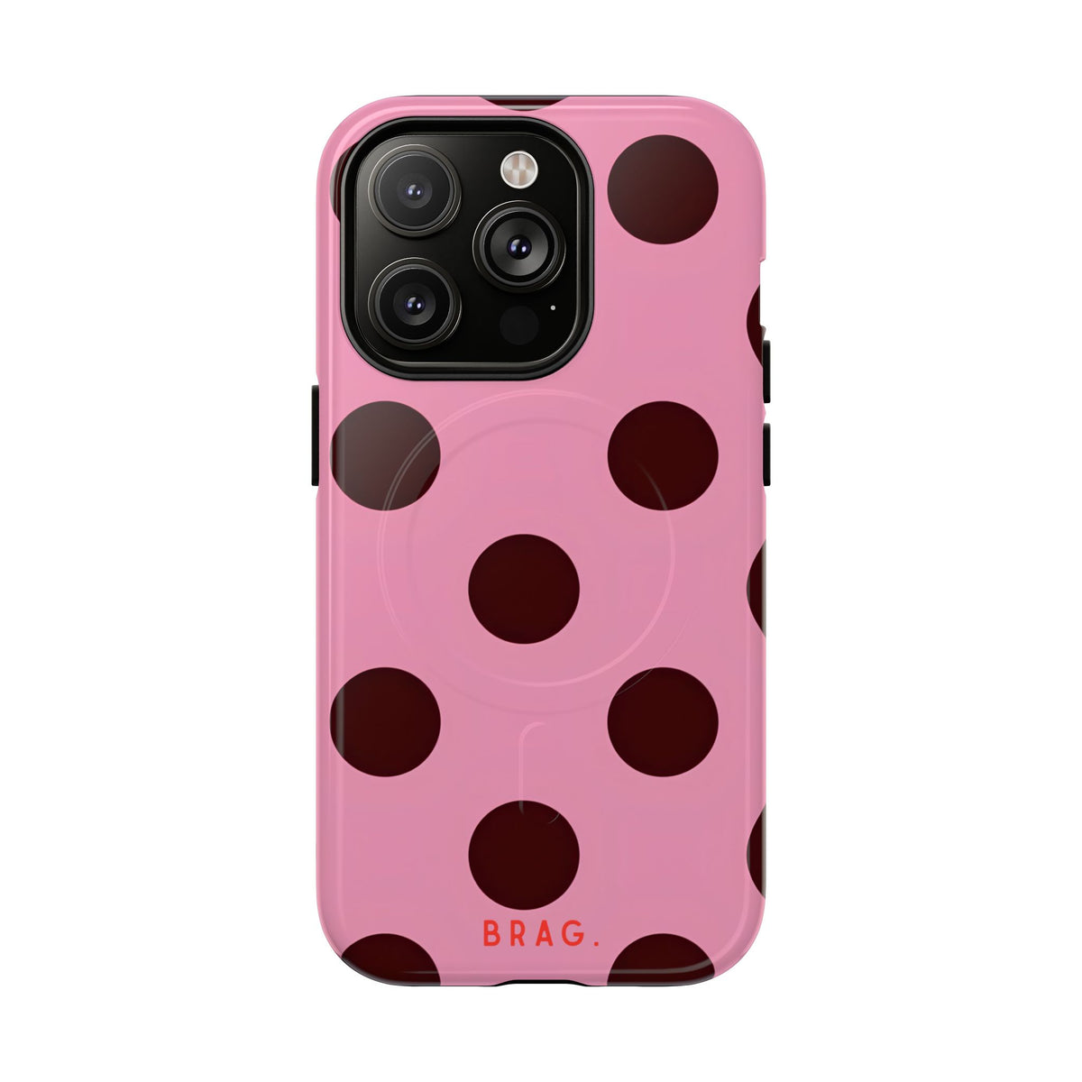 Candy Dot MagSafe Tough Phone Case — Magnetic Protective Cover
