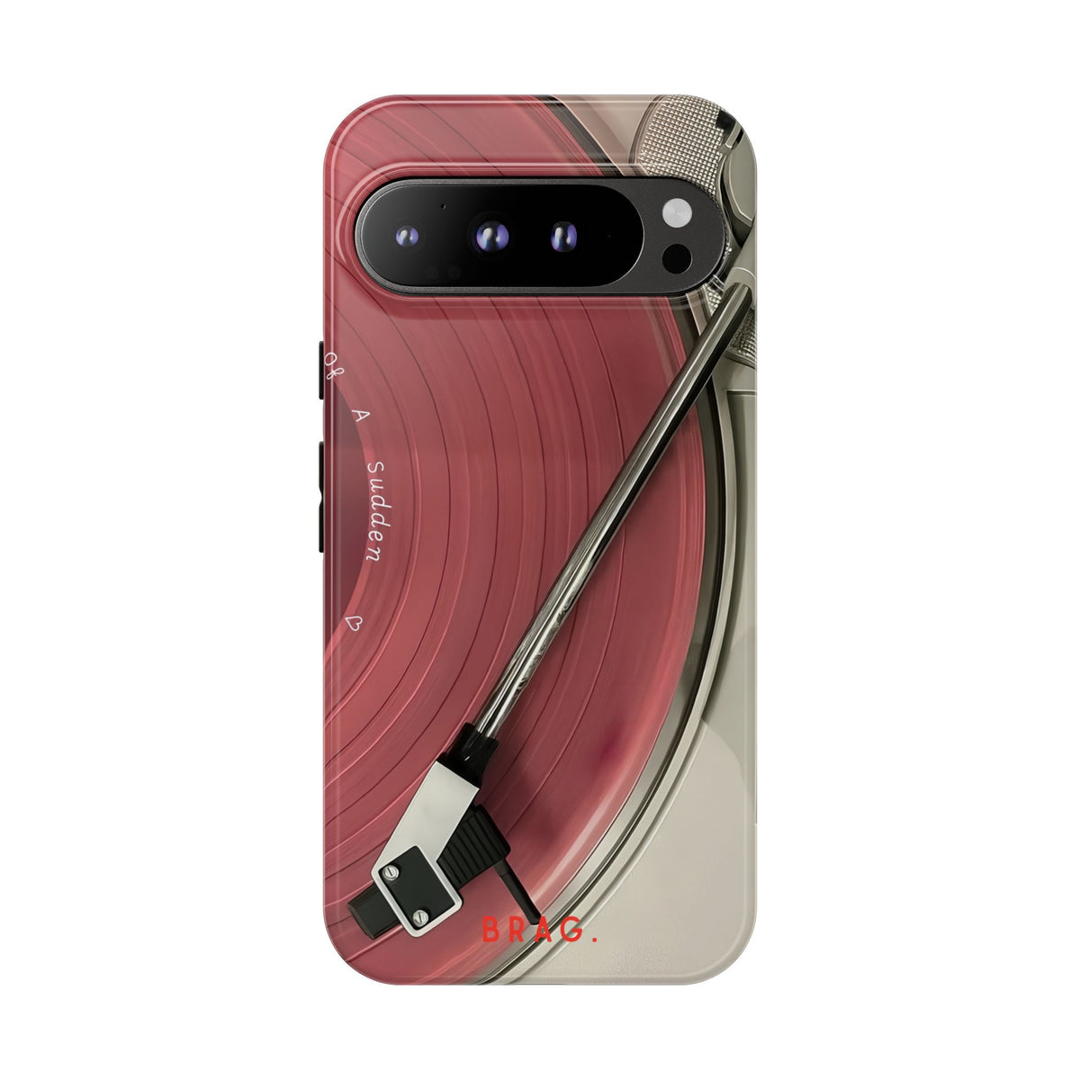 Vinyl Hour Tough Phone Case – Shockproof Protective iPhone Cover