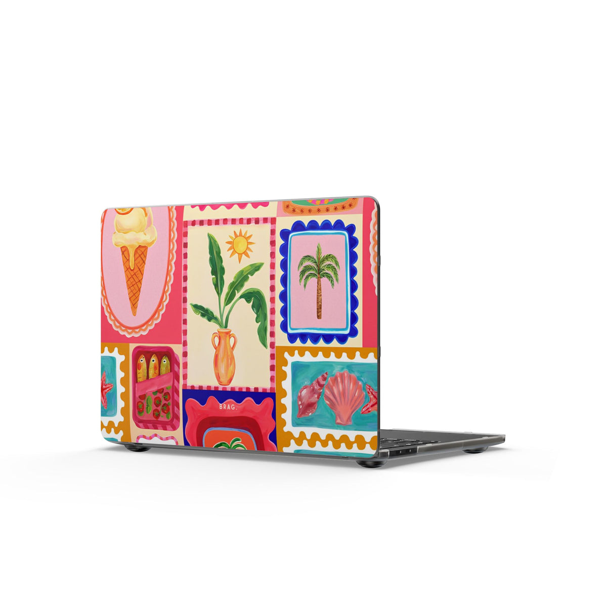 Postcard Matte MacBook Case — Slim Protective Laptop Cover