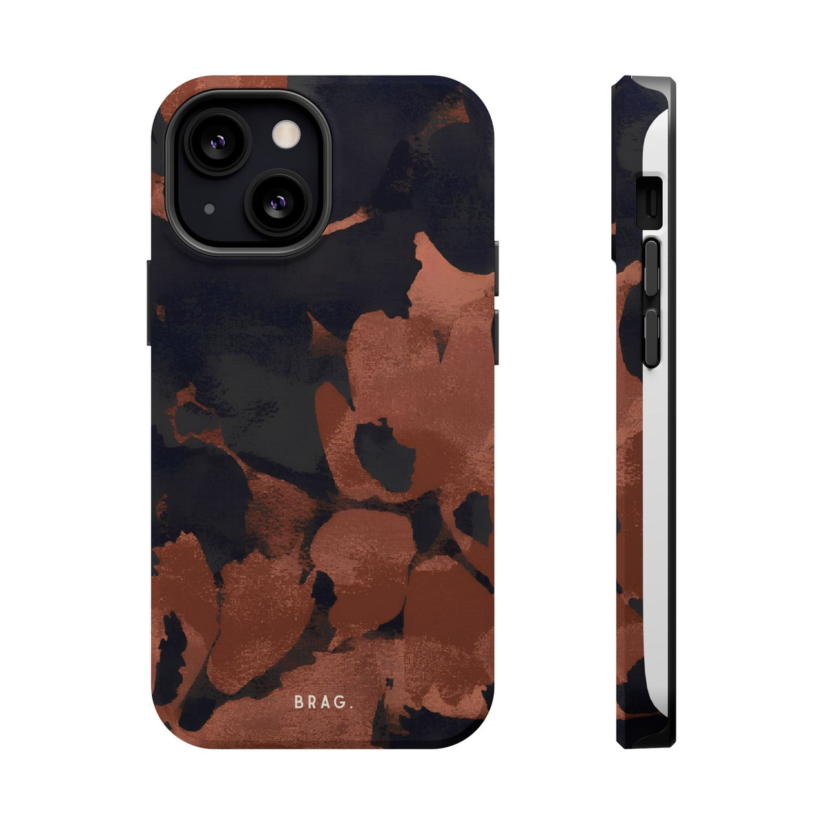 Terracotta Bloom Magnetic Impact-Resistant Phone Case