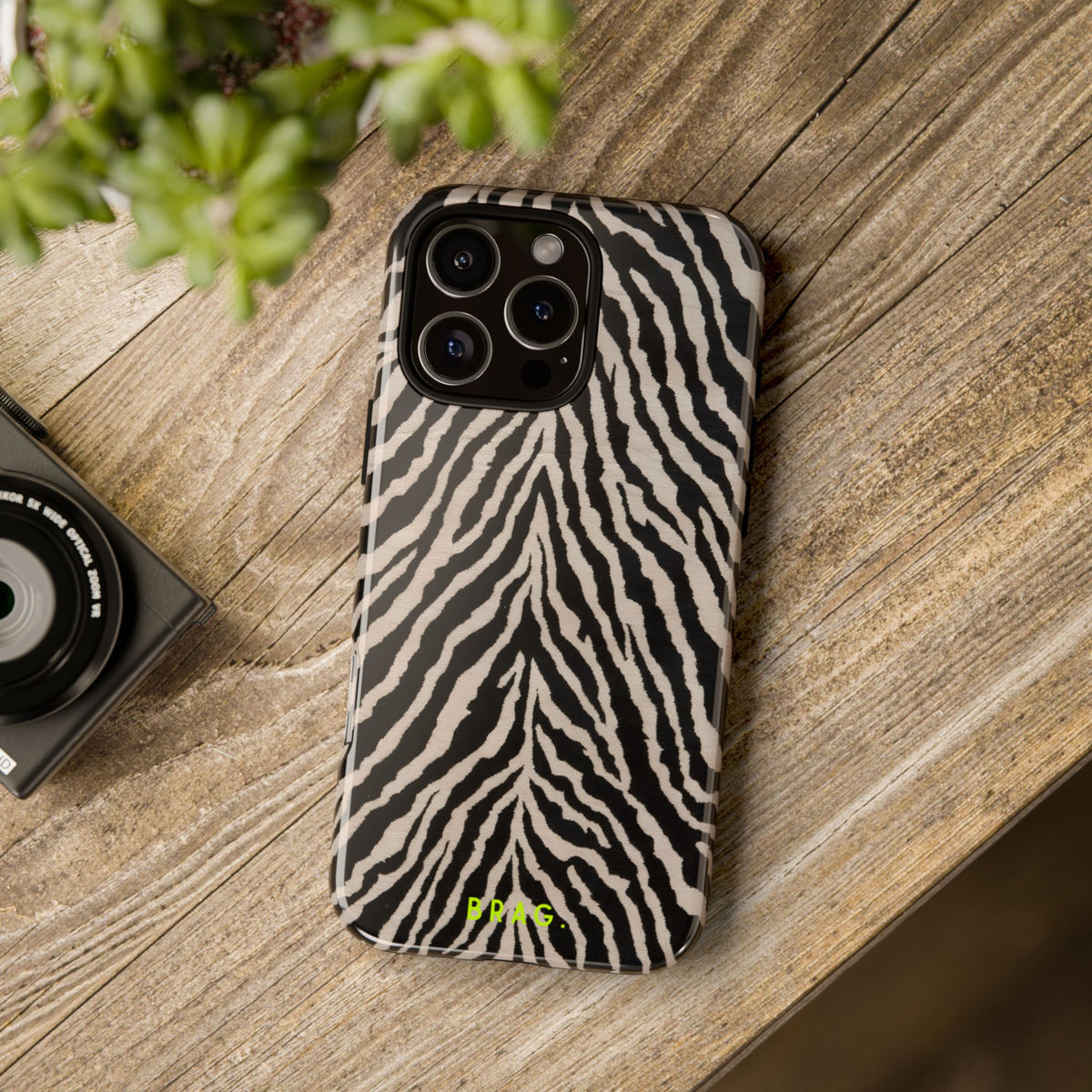 Zebraesque Tough Phone Case – Shockproof Protective iPhone Cover